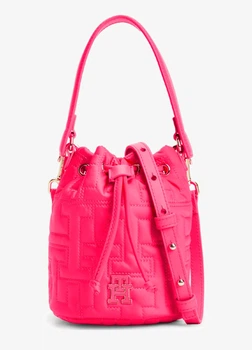 Сумка жіноча Tommy Jeans неопренова фуксія, розмір 13,5×17×10,5 см (TH00019-48)