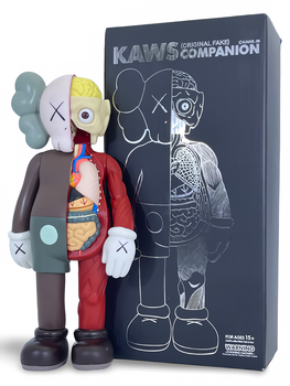 Статуэтка KAWS x Companion Flayed Open Edition x Color 400% 34 см Brian Donnelly Анатомия