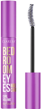 Тушь для ресниц Claresa Bedroom Объемная Подкручивающая Черная 10 г (5903819811629)