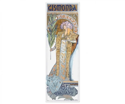 Постер CP Gismonda, Альфонсо Муха 41х120 см (26)
