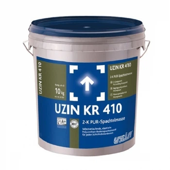 Шпаклевка полиуретановая Uzin KR 410 2К для высоких нагрузок 10 кг.