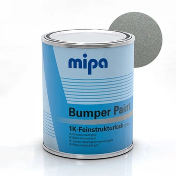 Краска структурная Mipa Bumper paint Серая RAL 7700 для бампера