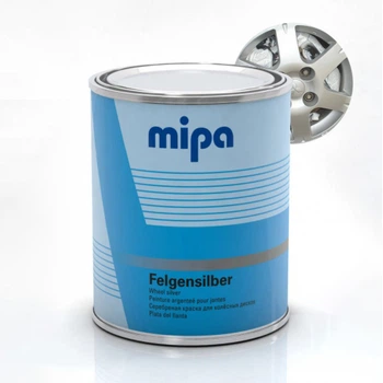 Краска для дисков Mipa Felgensilber Серебряно-алюминиевая