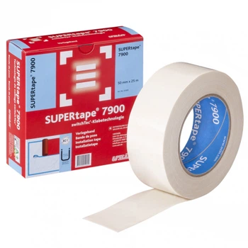 Клейкая лента Uzin SuperTape 7900 для швов 50 мм 25 м, 1 шт.