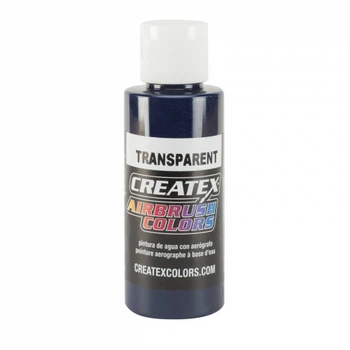 Фарба для аерографії прозора Темно-синя Createx Airbrush Colors Transparent Deep Blue 5108