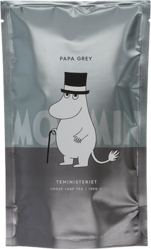 Чорний чай Teministeriet Moomin Papa Grey в упаковці 100 г (7340023003460)