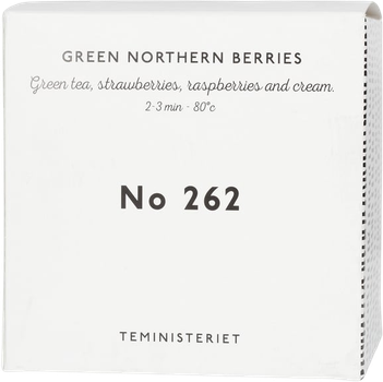 Zielona herbata Teministeriet Collection 262 Green Northern Berries w opakowaniu 100 g (7340023000278)