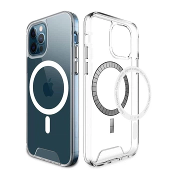 Чохол для смартфону Space Magnetic для Apple iPhone 12/12 Pro Transparent (SpaceMAG12Clear)