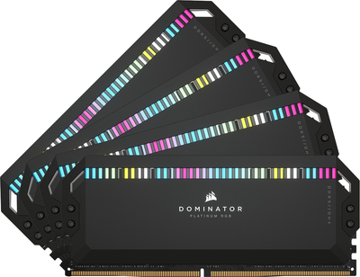 Оперативная память Corsair DDR5-6600 65536MB PC5-52800 (Kit of 4x16384) Dominator Platinum RGB Black (CMT64GX5M4B6600C32)