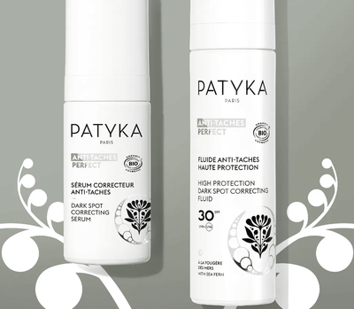 Zestaw do pielęgnacji twarzy Patyka Anti-Taches Korygujące serum przeciw wypryskom 30 ml + Płyn przeciw wypryskom SPF 30 50 ml (3700591968884)