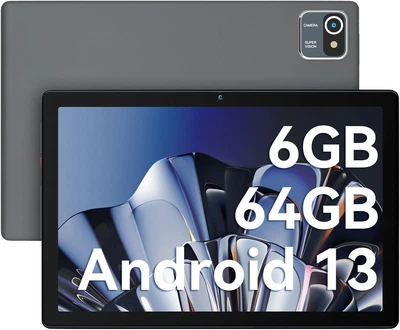 Планшет 10.1" HiGrace MB1001 6/64Gb 4 ядра Android 13 5000 mAh Серый Factory Recertified
