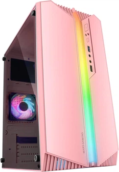 Корпус Mars Gaming MC-S1 / без БП / FRGB / Розовый (102050583)