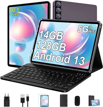 Планшет ZIOVO 14/128GB, 8000mAh з клавіатурою, чохлом та мишою