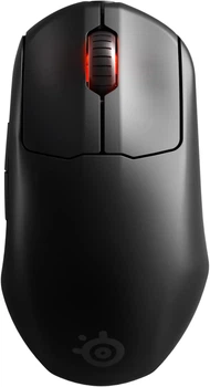Беспроводная мышь SteelSeries Prime Mini Wireless / 18000 DPI / 5 кнопок / Черная Б/В