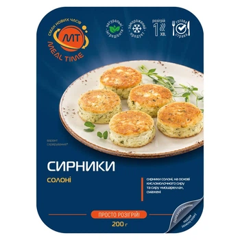 Сирники солоні MealTime готова страва 200г