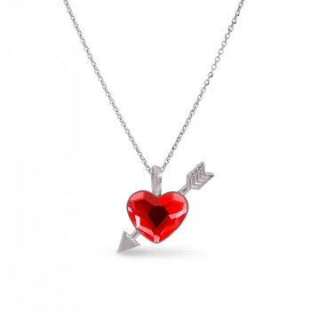 Срібний кулон Spark зі Swarovski Pierced Heart NS2808SI