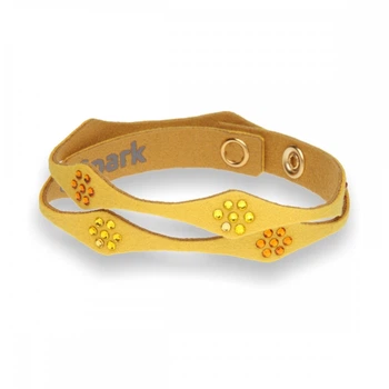 Браслет Spark з Алькантара зі Swarovski Spotty BLNSPT1YTGCT
