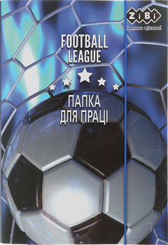 Папка для праці ZiBi Kids Line Football А4+ на гумці (ZB.14914)