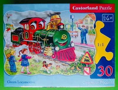 Пазли Castorland 30шт (03433) 32*23 см Паровоз