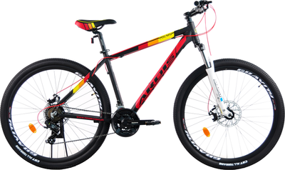 Велосипед Ardis Lukas 29" 21" 2023 Чорно-червоний (0199/21)
