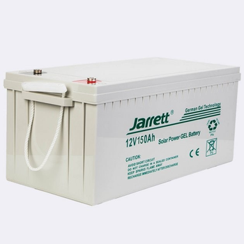 Аккумулятор Jarrett гелевый 12-ФМ-150 12v 150Ач (Белый) АКБ