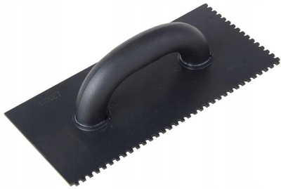 Кельма пластикова 270х130мм з зубцями Profix 6х6мм 61012