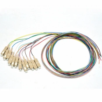 Набор цветных пигтейлов Orient SC/UPC, MM(OM3), 1.5м, 12 волокон PG-1.5SC(MM)(FW)Е-K12