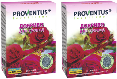 Удобрение Proventus для роз 300 г 2 шт (28806-Д)