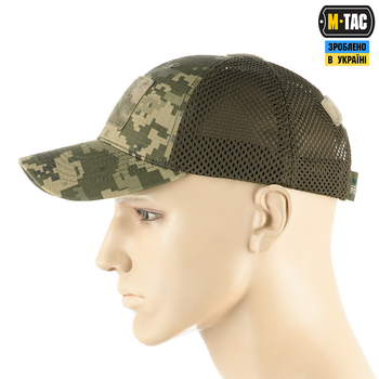 Бейсболка M-Tac тактична з сіткою Rip-Stop MM14 L/XL