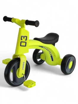 Детский велосипед Scooter Corgi 916 Neon Green-Black
