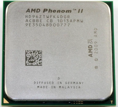 Процессор AMD Phenom II x4 960T BE 3.0-3.4 Ghz AM3, 95W Б/У
