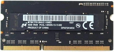 Оперативная память для ноутбука Micron SO-DIMM DDR3L 4GB 1866MHz PC3L-14900 1Rx8 Б/У