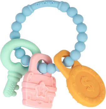 Прорізувач дитячий Baby Team Ключики силіконовий (4024)