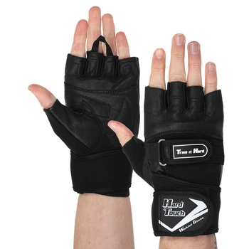 Перчатки для кроссфита и воркаута Hard Touch BC-9526 S Черный