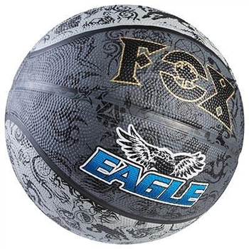 М'яч баскетбольний FOX Eagle, чорний. (FOX-2)