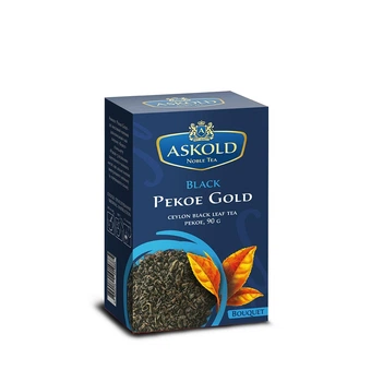 Чай чорний Askold Pekoe байховий цейлонський листовий 90 грамів