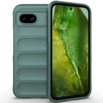 Силіконовий (TPU) чохол Deexe Terra Case для Google Pixel 8A - Green