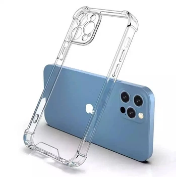 Противоударный прозрачный чехол для Apple iPhone 12 Pro