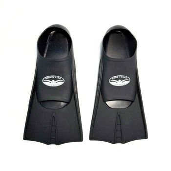 Короткі ласти з закритою п'яткою для тренування в басейні SWIM-N-STAR 11400 розмір 39-41 чорний
