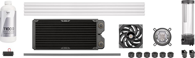 Zestaw chłodzenia wodnego Thermaltake Pacific TOUGH C240 DDC Hard Tube Liquid Cooling Kit (4713227528160)