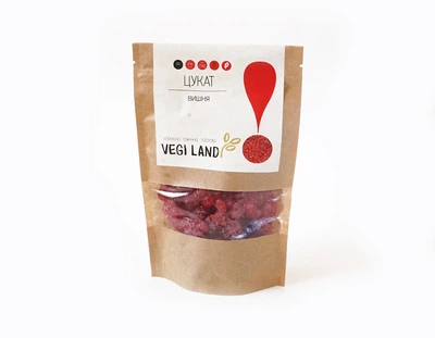 Цукат вишня 150г Vegi Land