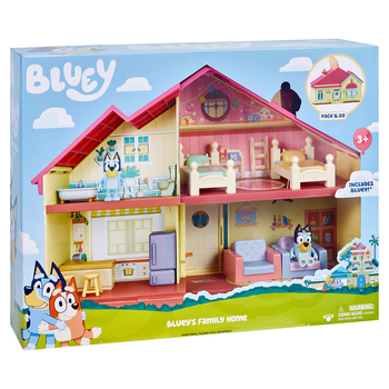 Dom do zabawy Moose Toys Bluey Blueys Family Home 11 elementów (5713396901046)