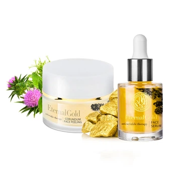 Набор косметики для лица Eternal Gold – Корундовый Пилинг + Сыворотка 185020