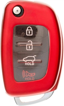 Чехол для автоключа LaManche Hyundai Red (HN-B02T_rd)