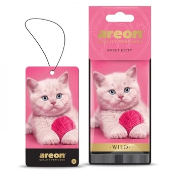 Освіжувач повітря AREON сухий листок Wild Sweet Kitty