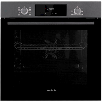 Духова шафа Minola EOD 6804 Platinum Gray сірий