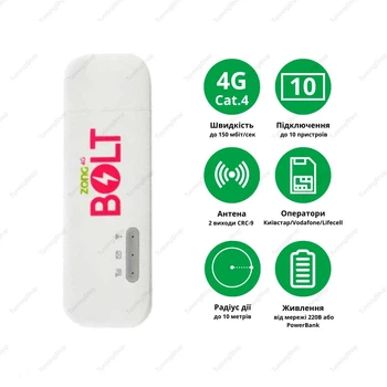 4G LTE wifi модем bolt hiLink E8372