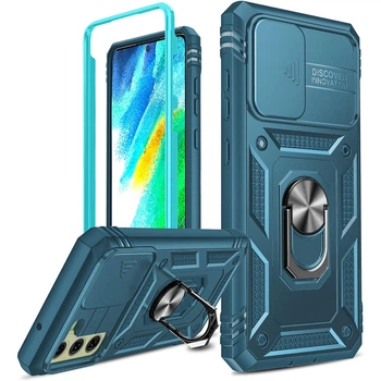 Чехол для&nbsp;Samsung Galaxy S21 FE (G990) "Discover turquoise"
