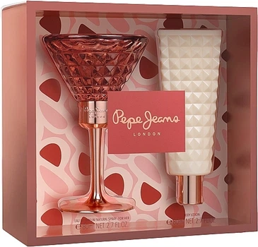 Набор (edp/80 ml + body/lot/80 ml) - Pepe Jeans For Her (1281095-148953)
