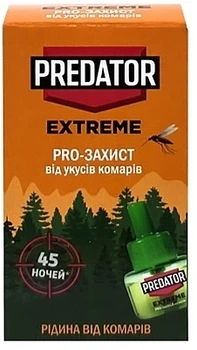 Жидкость от комаров для электрофумигаторов, 45 ночей - Predator Extreme 30ml (1353437-11620314)